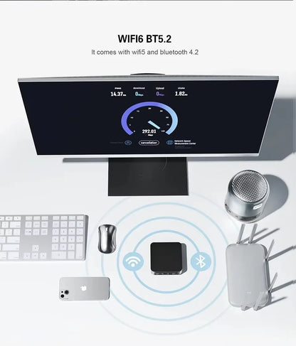 Hotselling Portable Intel N150 Windows 11 16GB RAM 512GB 1TB SSD Gaming Mini Computer WiFi 6 Desktop Mini PC Computer