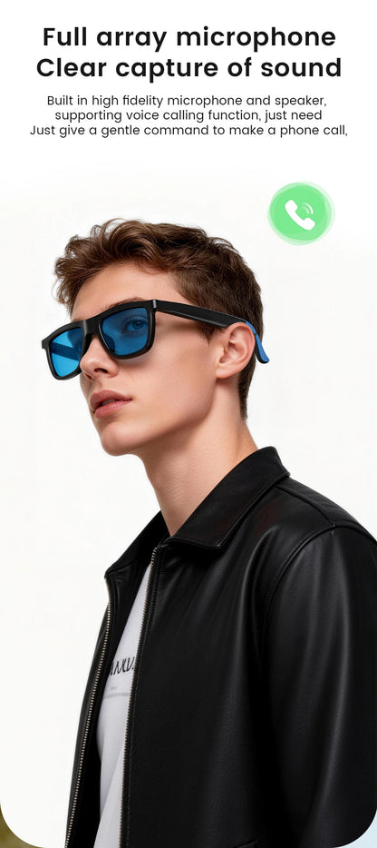 2026 AI Smart Glasses Touch Color-change  Electrochromic Lens AI Translation ChatGPT BT Call Dual-mic Music Audio Sunglasses Men
