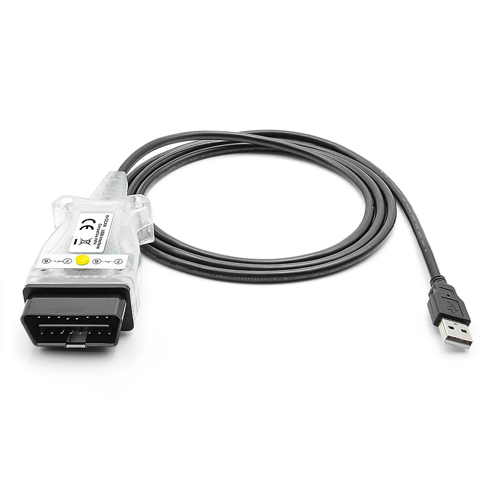 For BMW K DCAN K+CAN FTDI Chip For BMW OBD2 Auto Car Diagnostic Tools OBD 2 Scanner Switch USB Interface Cable K + DCAN for BMW