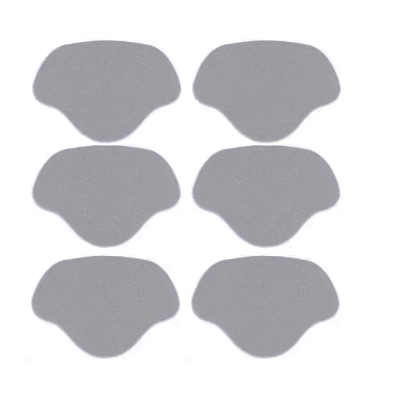 6pcs Shoe Repair Stickers Fabric Heel Protector Anti-Wear Repair Holes Self-adhesive Patches Insoles Pad Foot Care Insert