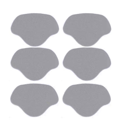 6pcs Shoe Repair Stickers Fabric Heel Protector Anti-Wear Repair Holes Self-adhesive Patches Insoles Pad Foot Care Insert