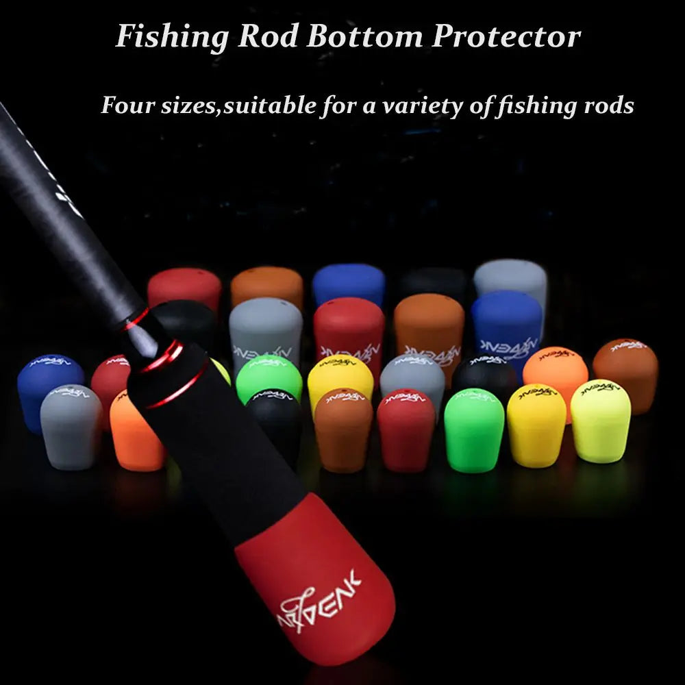 Rod Protective Case Fishing Rod Handle Cover Rod Bottom Protector Fishing Rod Handle Protective Case Fishing Rod Fixed Ring