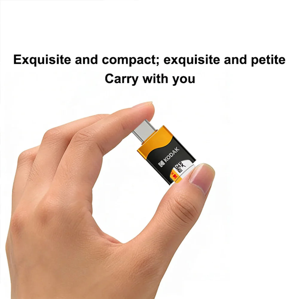 NEW KODAK T330 Micro SD Card Reader Type-C TF Memory Card High-speed OTG Adapter Suitable for Mobile Phones Tablets and Computer