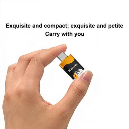 NEW KODAK T330 Micro SD Card Reader Type-C TF Memory Card High-speed OTG Adapter Suitable for Mobile Phones Tablets and Computer