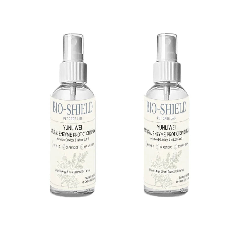 YULIWEI Natural Enzyme Pet Protection Spray Plant Essential Oil Insect Repellent Dog Cat Safety Indoor and Outdoor Protection