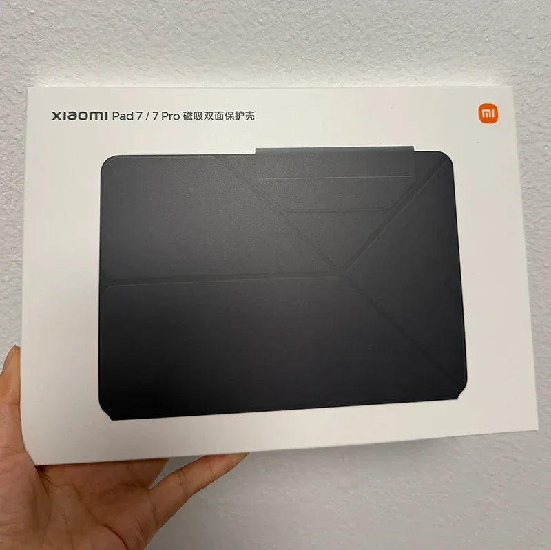 Original Xiaomi Pad 7 / Pad 7 Pro Magnetic Case 11.2" Double sided Protective Shell Smart Wake-up PU Material Bracket Black