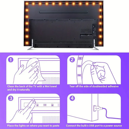 RGB LED Strip Light APP Bluetooth Control IR for Bedroom Living Room TV Backlight Remote Lamp Neon Lighting Home Kit Appliance