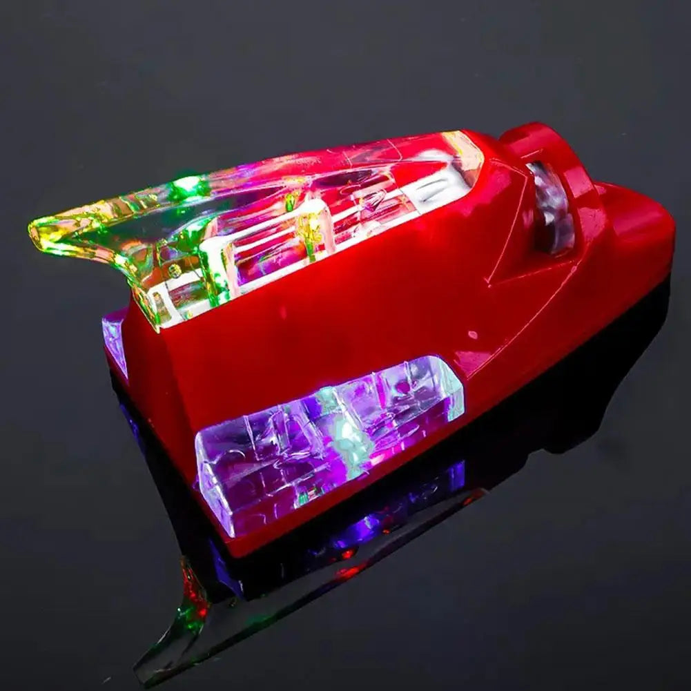Car Auto Styling Wind And Power Shark Fin Shaped Receiving Antenna LED Warning Flashing Light Lamp
