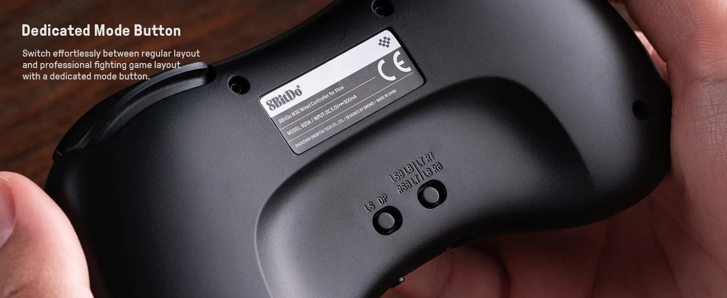 Gamepad for Xbox Series X, S, Xbox One 8BitDo Wired Controller for PC Windows 10USB Gamepad Xbox Officially Licensed 8BitDo M30