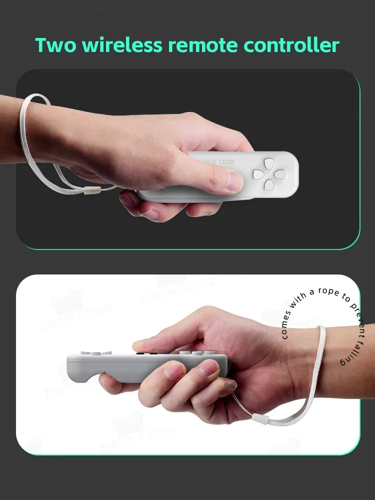 Retro Game  With 2.4G Wireless Controller 4k Classic Motion Sensing Game Console Video Game Built in 1000 NES Games