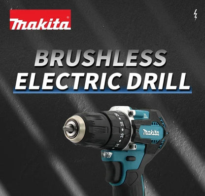 Original Makita DDF487 18V Brushless Cordless Drill Driver - 10mm Chuck, 2-in-1 Drill & Screwdriver for DIY/Home/Work
