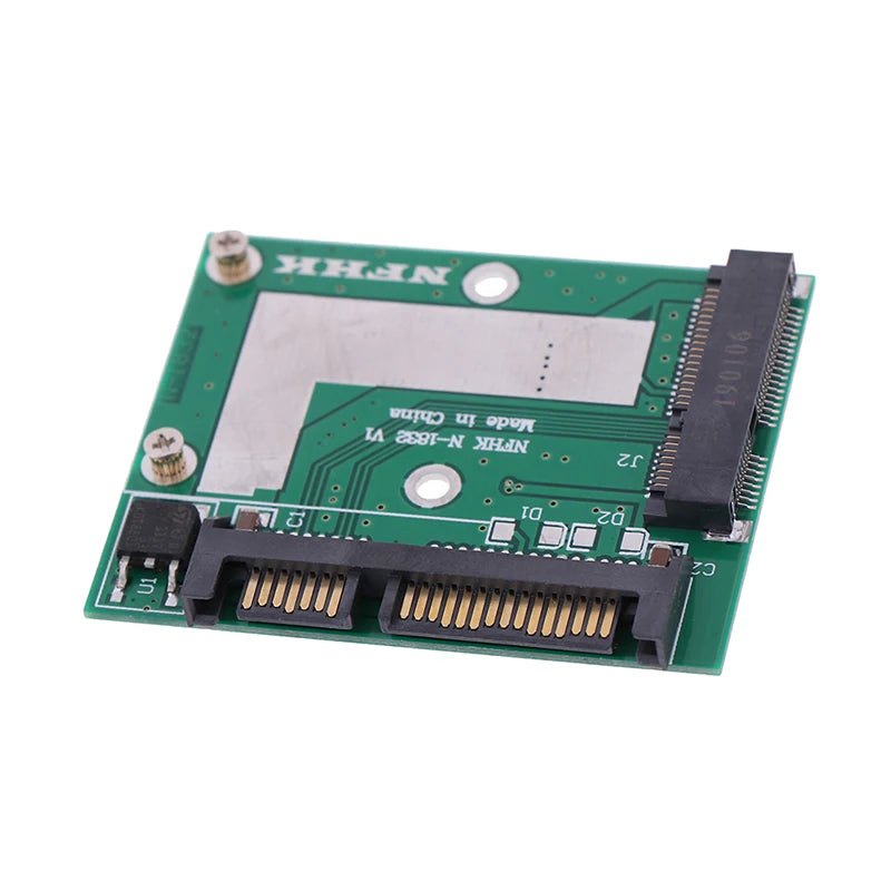 MSATA SSD to 2.5'' SATA 6.0gps module adapter converter card board mini pcie ssd