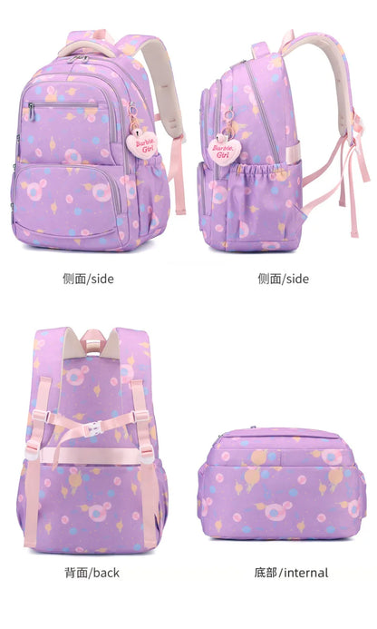 Child Girl Backpacks Primary Junior High School Bags for Girls Children Kids Bookbag Backpack 2025 Back to School Girl Schoolbag