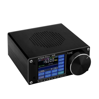 HAMGEEK ATS25 Pro+ Supports Bluetooth Wifi AIR band FM SW SSB MW LW AIR SDR Receiver Aviation Band Receiver firmware 4.2 SI5351