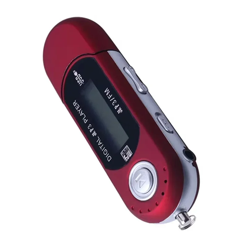 ABVO-Portable USB MP3 Player Music Player Digital LCD Screen Bluetooth FM Radio Multifunction MP3 Music Player