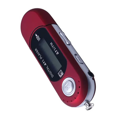 ABVO-Portable USB MP3 Player Music Player Digital LCD Screen Bluetooth FM Radio Multifunction MP3 Music Player