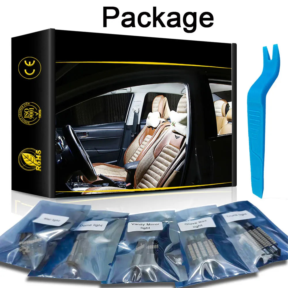 For Nissan XTrail X Trail T32 T31 T30 2002-2020 Car Interior LED Light Seat Roof Map Dome Trunk License Plate Lamp Canbus