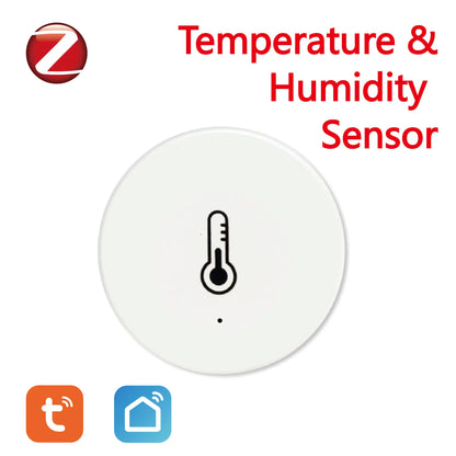 Zigbee Temperature Humidity Sensor Indoor Thermometer Hygrometer App Remote For Smart Home Life Work With Alexa Google Assistant