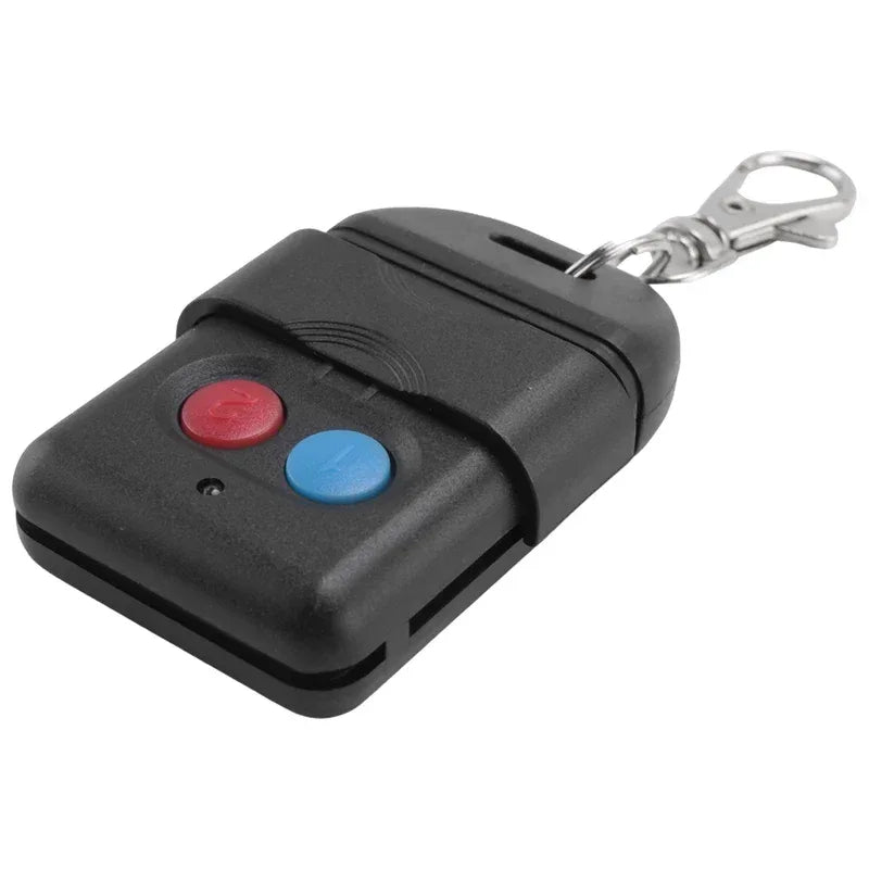 8 Dip Switch Smart Copy Remote Control Fixed Code 2 CH Duplicator For Gate Garage Door Opener Or Alarm System, Easy Install