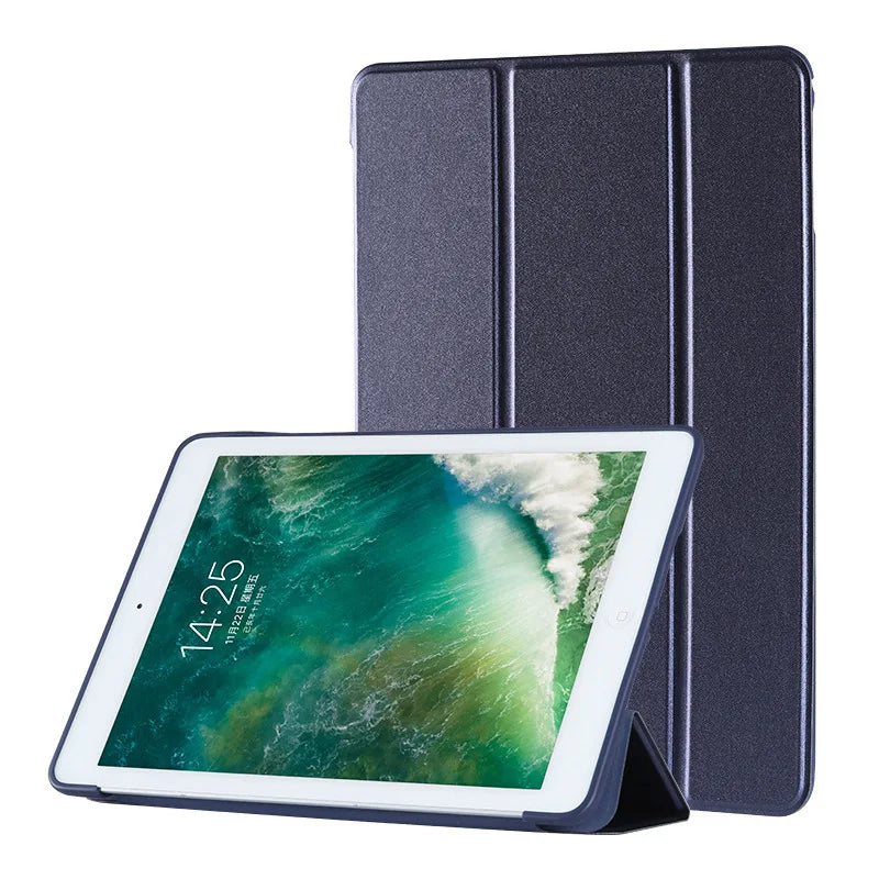 For Honor Pad 8 Case 12 inch Tri-Folding PU Leather Soft Silicone Back Stand Tablet Shell for Honor Pad 8 12" 2022 HEY-W09