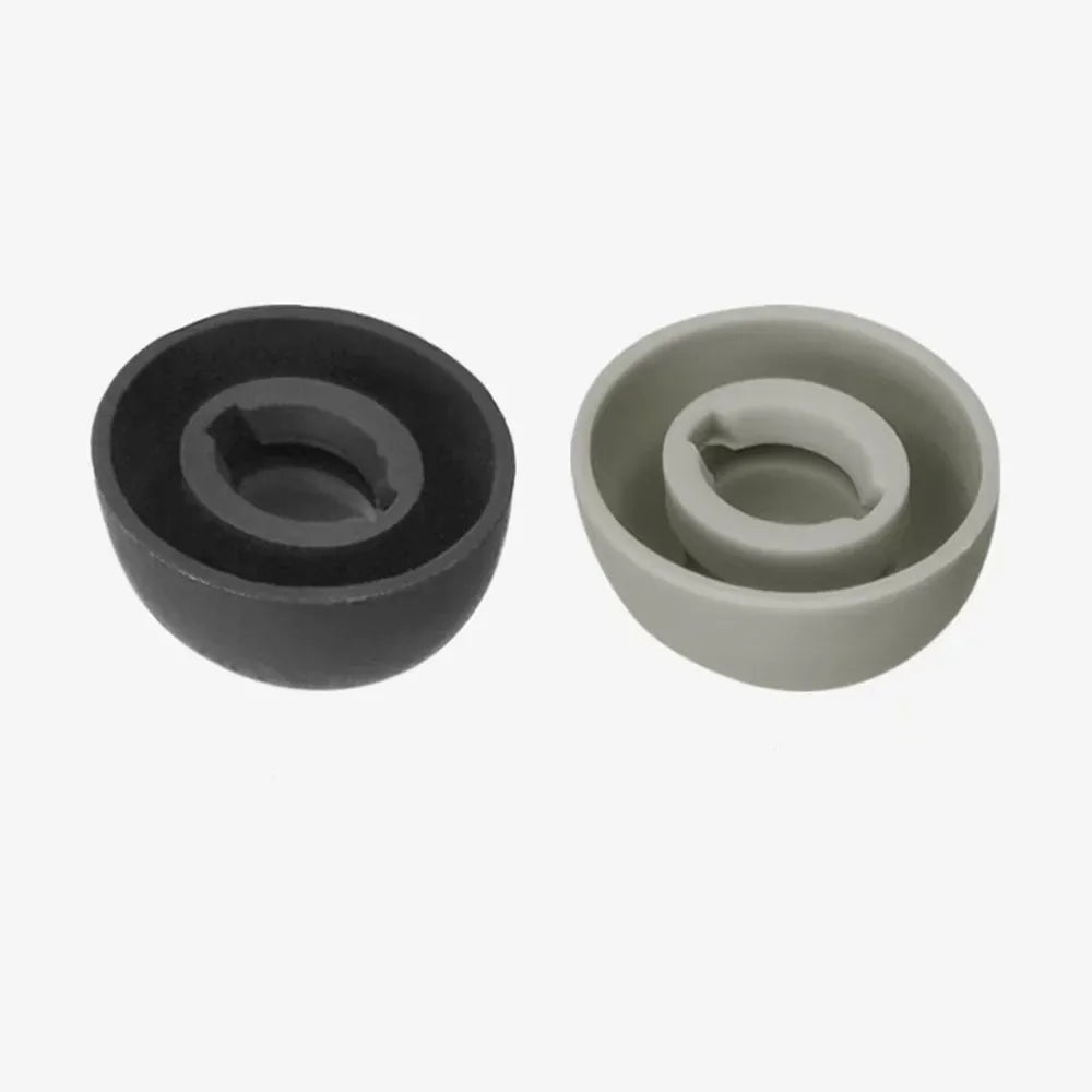 6PCS In-Ear Earcaps For JBL Tour Pro 2 Earphone Silicone Case Covers Cap Replacement Tips Earbuds Eartips Ear pads Grey/BlacK