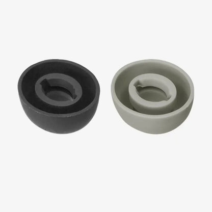 6PCS In-Ear Earcaps For JBL Tour Pro 2 Earphone Silicone Case Covers Cap Replacement Tips Earbuds Eartips Ear pads Grey/BlacK