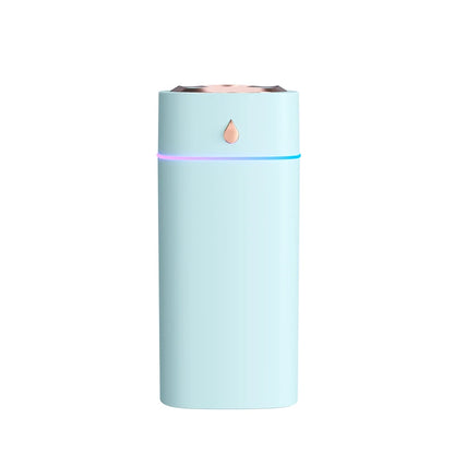 Triple-Nozzle 600mL Waterdrop Mist Humidifier: Fast & Gentle Moisture for Your Space