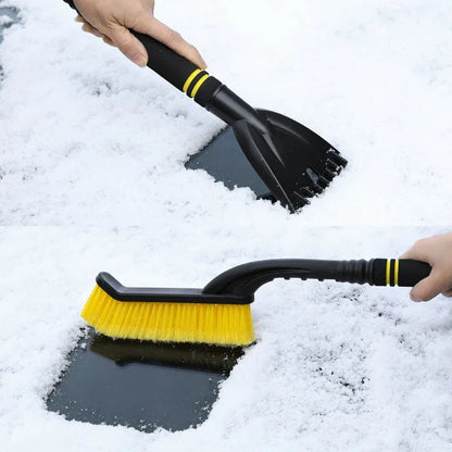 Car Snow Scraper Sweeping Shovel for Winter with Handle Auto Cleaning Brush Ice Scraper Remover Auto Windshield Accessori