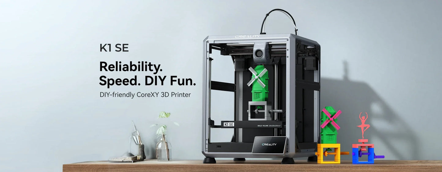 CREALITY 3D Printer K1SE/ K1C / K1MAX 3D Printer 600MM /S Dual-gear Direct Drive Extruder K1 MAX Printer