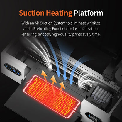 Imprimante DTF Colorsun A3+R1390 pour transfert de t-shirts, sweats à capuche, sacs et sweatshirts.