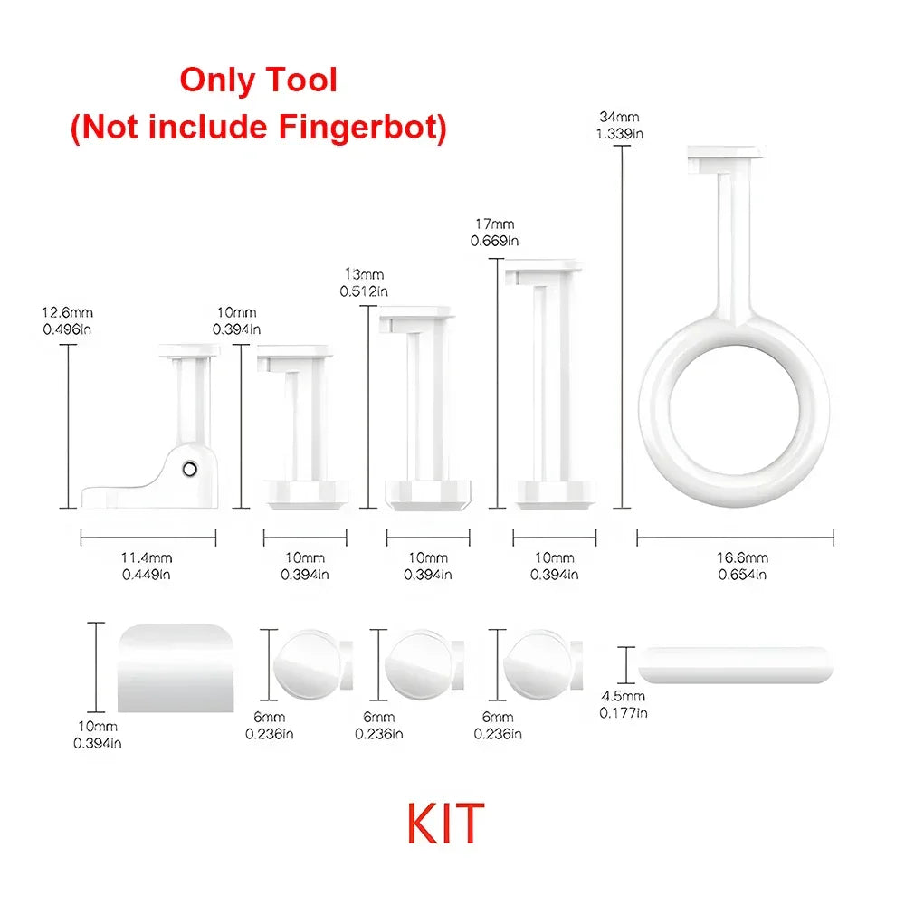 Tuya Zigbee Fingerbot Plus Smart Fingerbot Switch Button Pusher Smart Life Timer Voice Control Support Bluetooth Alexa Google