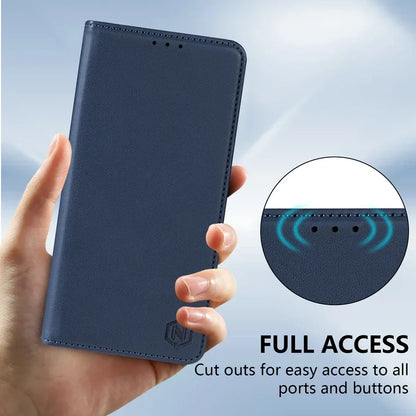 Wallet Skin friendly Magnetic Card Slot Flip Leather Case For Xiaomi 14T Poco X7 C75 M7/X6 Pro Redmi 14C 13 A4 Note 14 Pro+ 14S