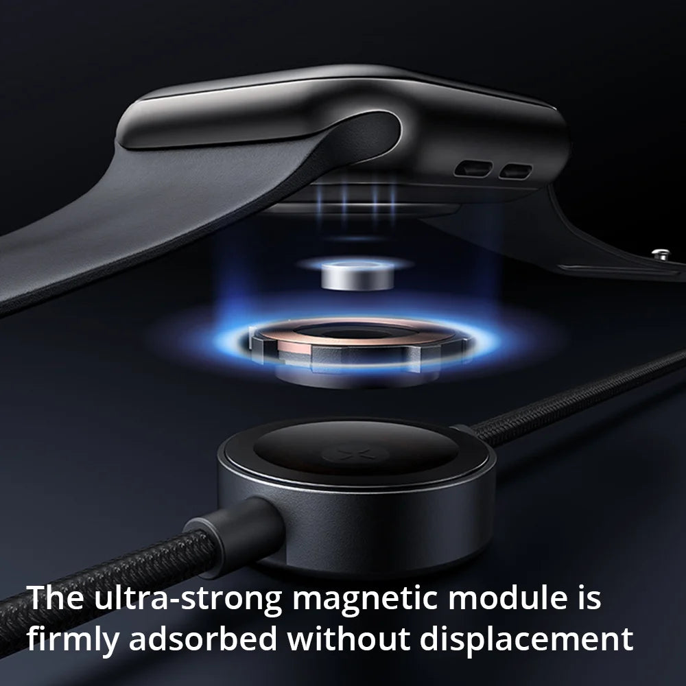 Bonola 2 in 1 Watch Wireless Charger for Apple Watch Ultra 10/9/8/7 60w Fast Charging Type C to C Cable for iPhone 17/16/15 Pro