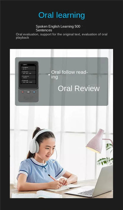 AI Intelligent Voice Translation Machine for 138 Online Languages, Photo Translation, Recording, Transcription, and Translation