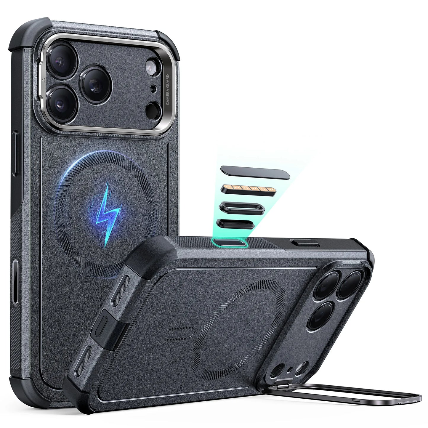 ESR for 17 Pro Max Case With Camera Control Button Military-Grade Protective Magnetic Phone Case For iPhone 16&17&17 Air&16 Pro