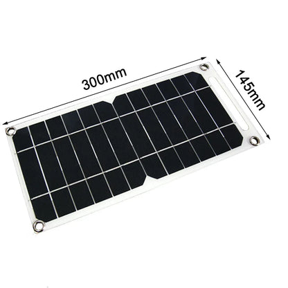 5V 10W Solar Panel USB Outdoor Hike Camping Portable Cells Battery Solar Charger Charging Plate for Mobile Phone Power Bank