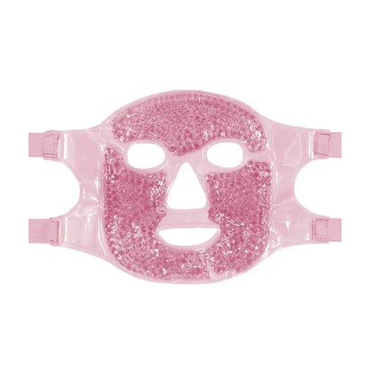 Reusable Gel Ice & Hot Compress Facial Mask Ice Gel Eye Face Mask SPA Massager Relaxation Tool for Men and Women Perfect Gift