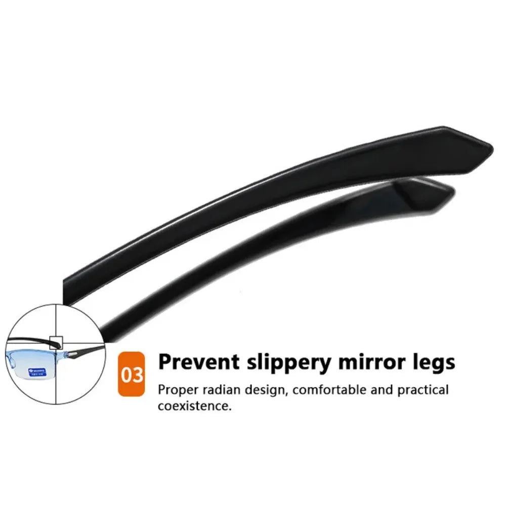 Lunettes de lecture intelligentes à zoom automatique anti-lumière bleue pour hommes et femmes, lunettes optiques pour ordinateur