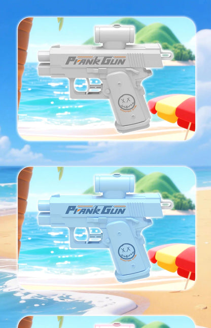 Two-Way Reverse Water Gun Prank Toys Mini Portable Squirt Gun for Kids Adults Summer Pool Beach Water Fight Stress Relief Gifts