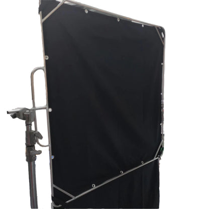 4'x4' 4x4 Ultra Bounce black / white 2in1 Floppy Flag 48"x48" (Cloth Only, without frame)