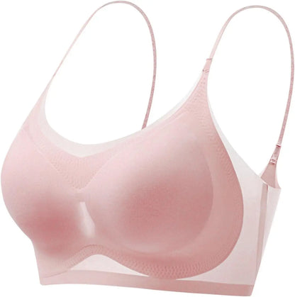 Bras for Women Plus Size Shaping Lifting Bra with Strap Seamless Wirefree Stretch Yoga Bralette Smooth Traceless Bras
