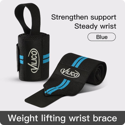Fitness Wristband Wrapped Design With Adjustable Elasticity to Support and Stabilize The Wrist, Avoiding Wrist Injuries