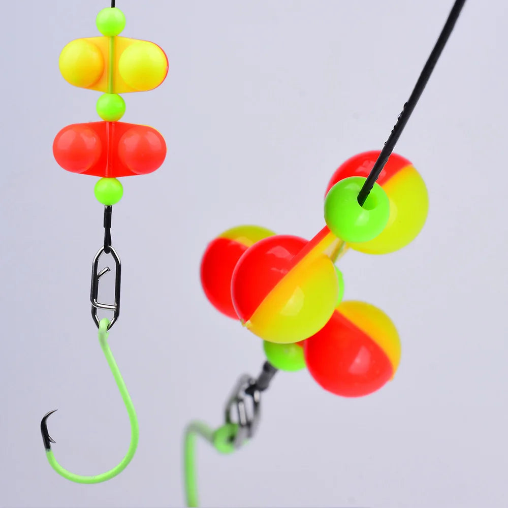 PROBEROS 5pcs 6/0 8/0 10/0 Artificial Catfish Rigs with Rattler High Quality Fishing Equipment  for Freshwater Fishing Wholesale