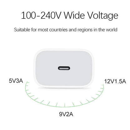 20W USB-C Power Adapter Original Fast Charger for iPhone 17/16/15 Mini pro Max Type C with Apple Cable Compatible with iPhone 14