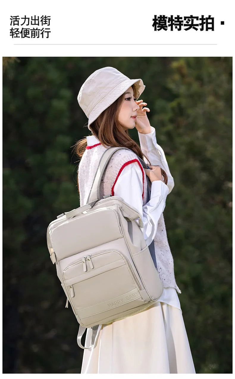 New Mom Bag: Multi-Functional, High-Capacity, Lightweight Diaper Bag with Milk Storage Compartment