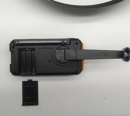 Solar Crank DAB+ FM Radio with 5000 mAh Power Bank,  Bluetooth speaker Emergency Radio, USB-C  Phone Charge, SOS Alarm, Torch