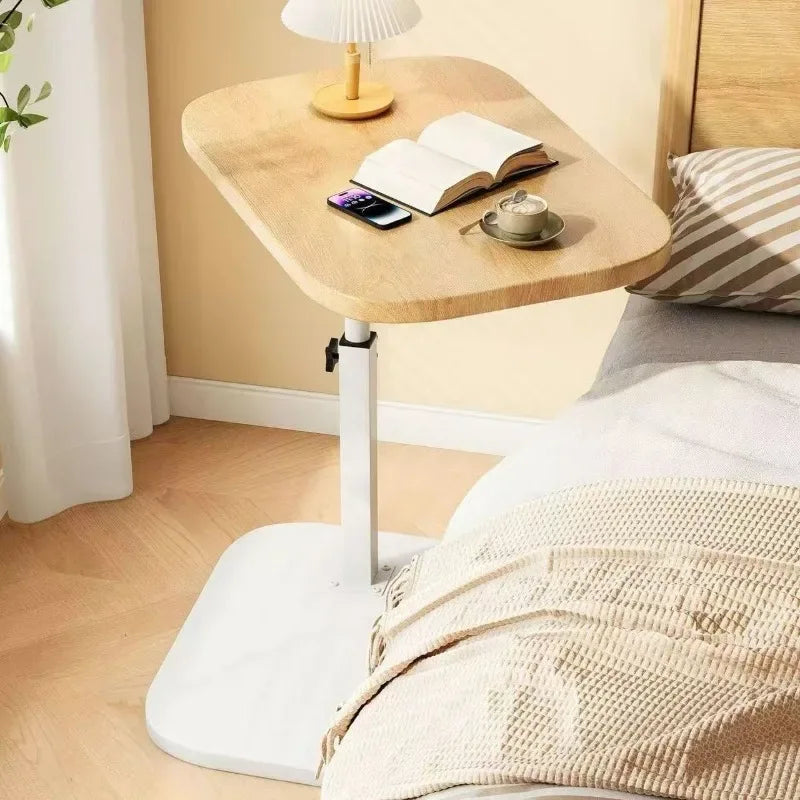 Adjustable Sofa Side Table Living Room Household Tea Table Small Coffee Table Bedroom Bedside Table Headboard Storage Rack