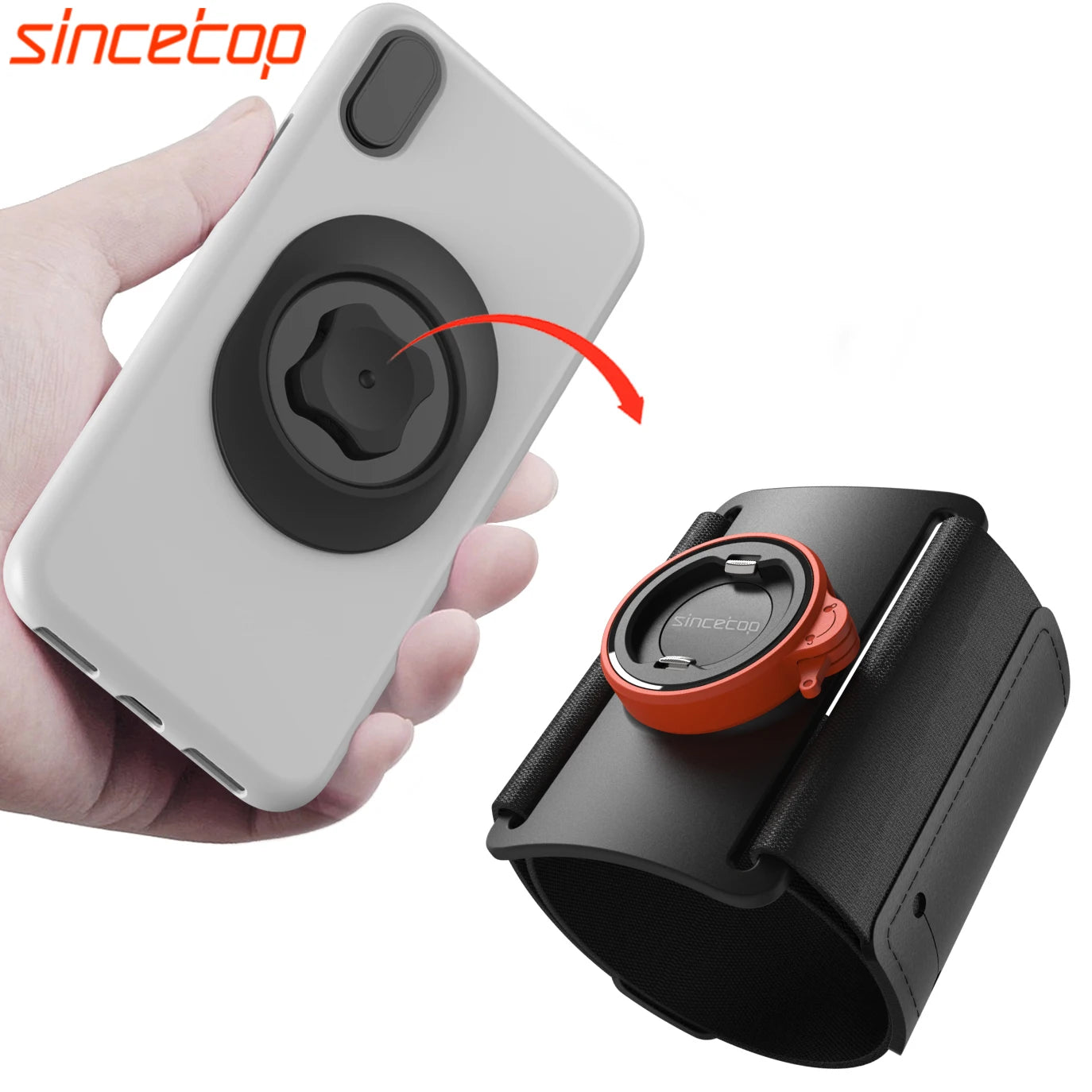 Outdoor Wristband Armbands Phone Holder Running Climbing Fitness Arm Band Wrist Case Stand Lock Men Women  for iPhone Xiaomi
