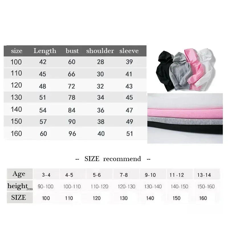 Spring Autumn New Fashion Kids Tracksuits 3-12 Years Boys and Girls Casual Sports Hoodie Tops+Pants 2PC Sets Children's Clothing