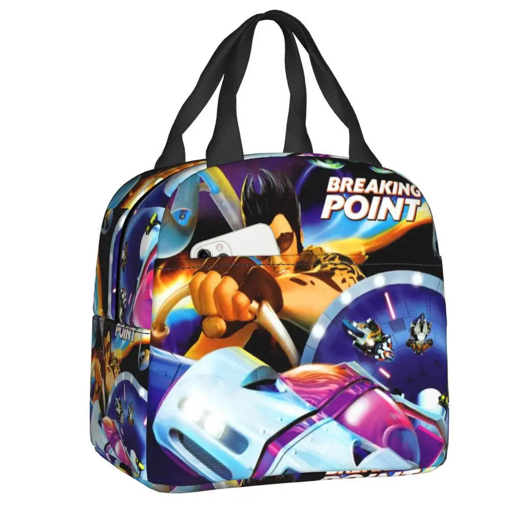 Custom Hot Wheels For Fans Thermal Insulated Lunch Bag Cartoon Sport Car Portable Lunch Container Travel Multifunction Food Box